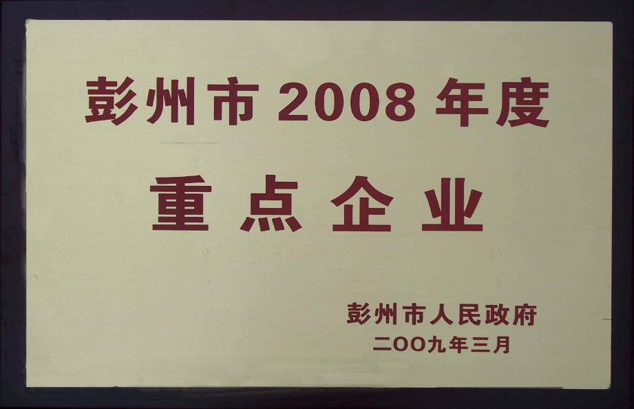 年度重點(diǎn)企業(yè)