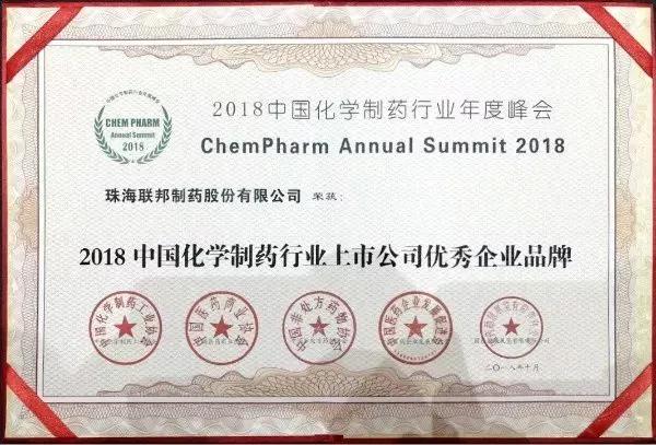 中國化學(xué)制藥行業(yè)上市公司優(yōu)秀企業(yè)品牌